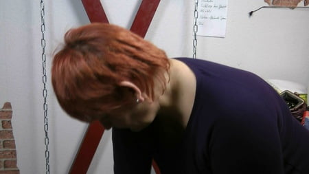 spanking with the broomstick         