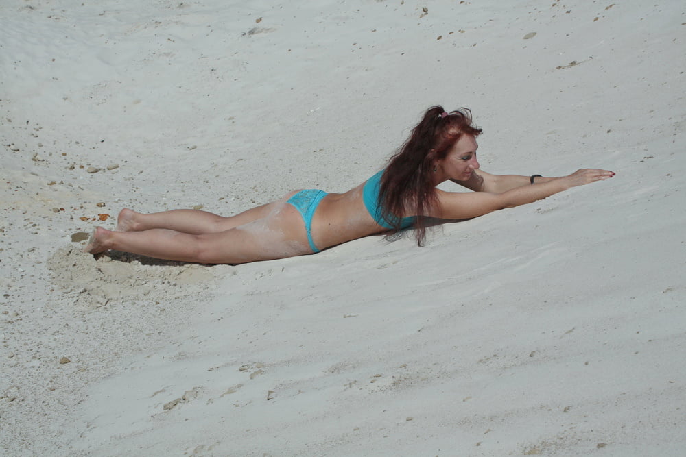 On White Sand in turquos bikini - 69 Photos 