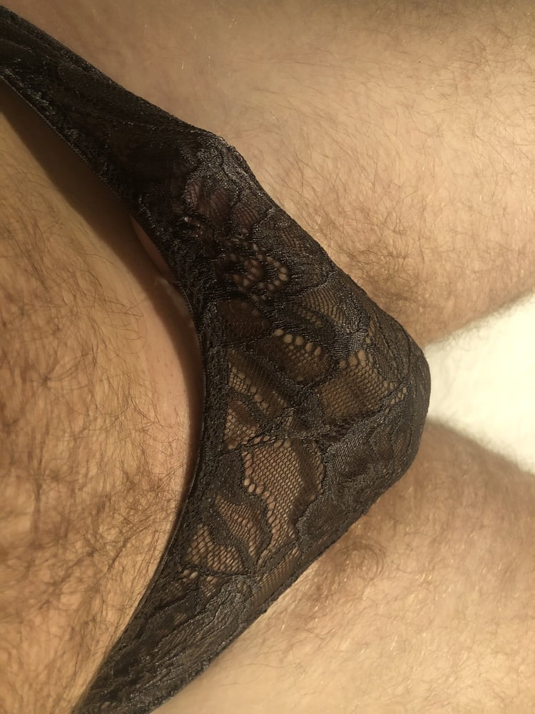 Sylvanas secrets brown lace thong panties - 18 Photos 