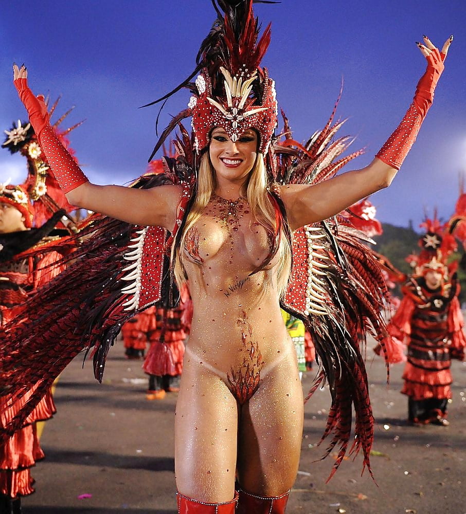Brazilian Carnival Dancers Nude
