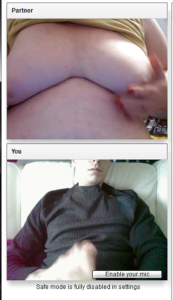 Screenshots from Omegle pict gal