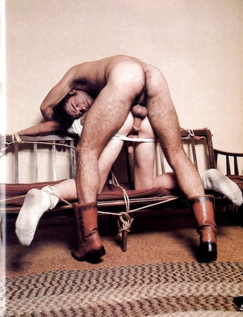 Pissing vintage gay tattoo