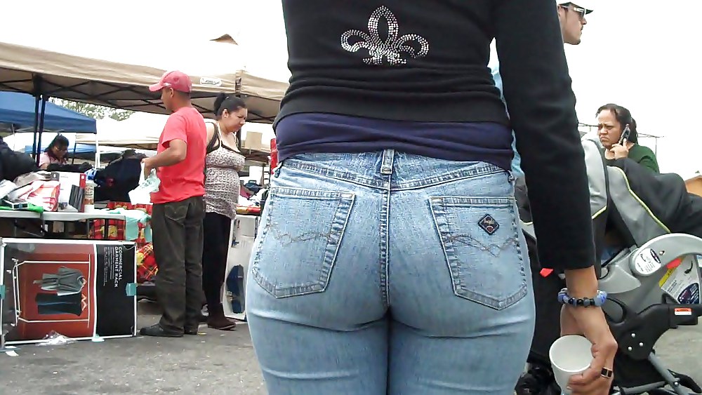Butts are nice in ass tight jeans pict gal