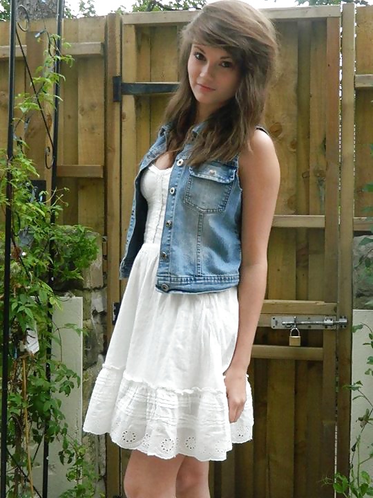 What would you do to this dirty teen pict gal