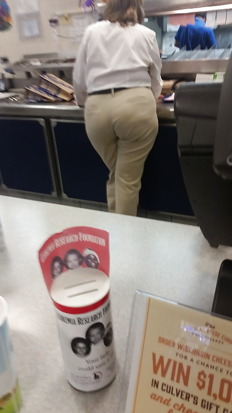 bbw Big butt culona pawg milf in tight pants pict gal