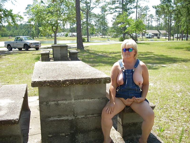 Denise likes to flash pict gal