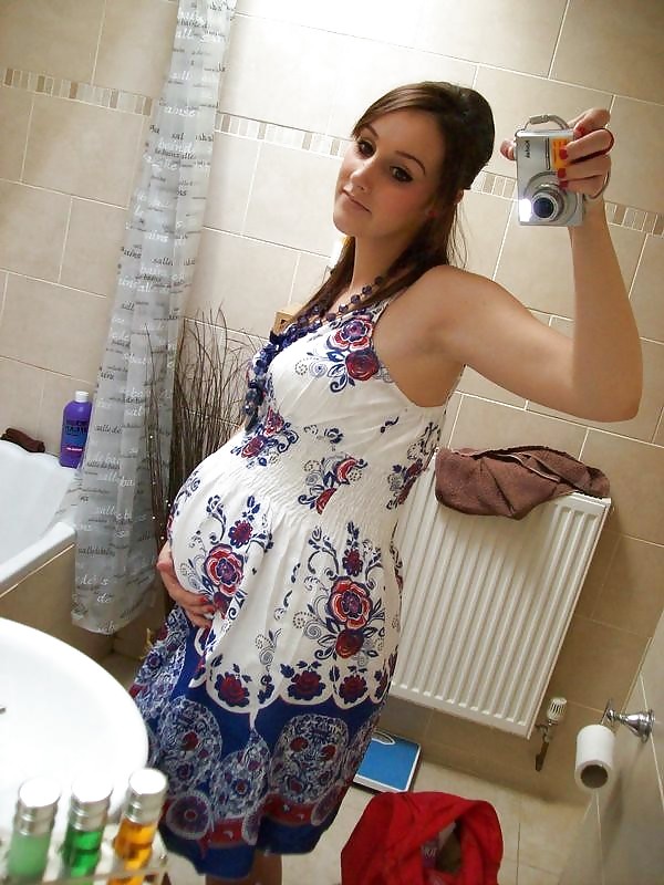 Amateur PREGNANT teen selfshot part 2 pict gal