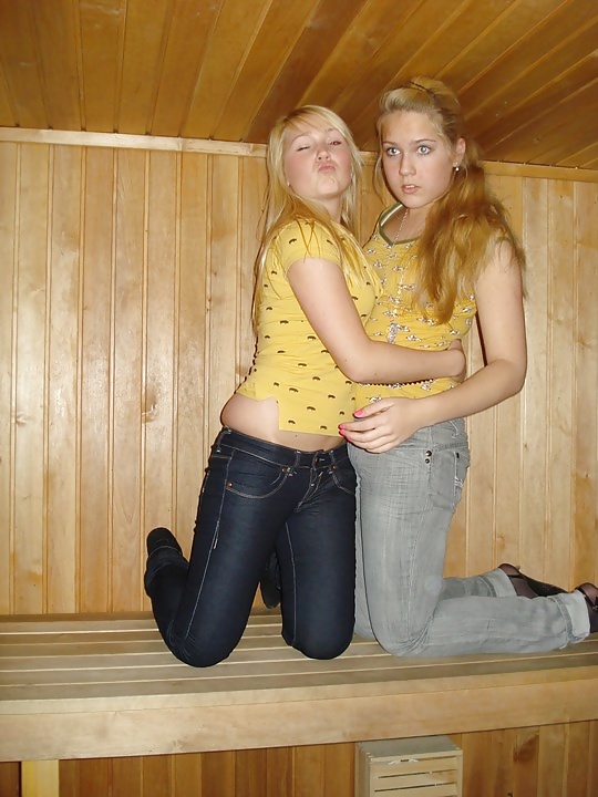 Estonian teens-01 party beach bra panties pict gal