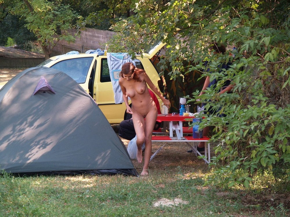 Naked women camping gif, wierd positions sexy