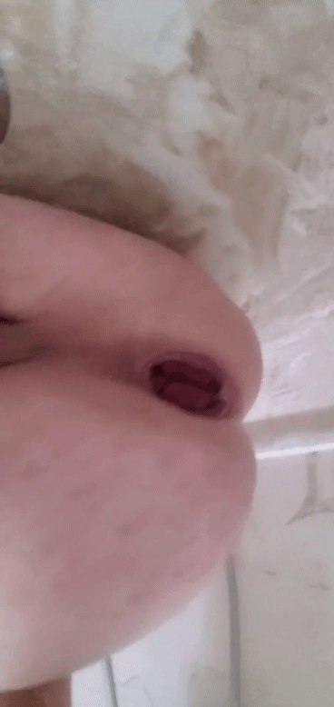 Pumping asshole with cock pump #16