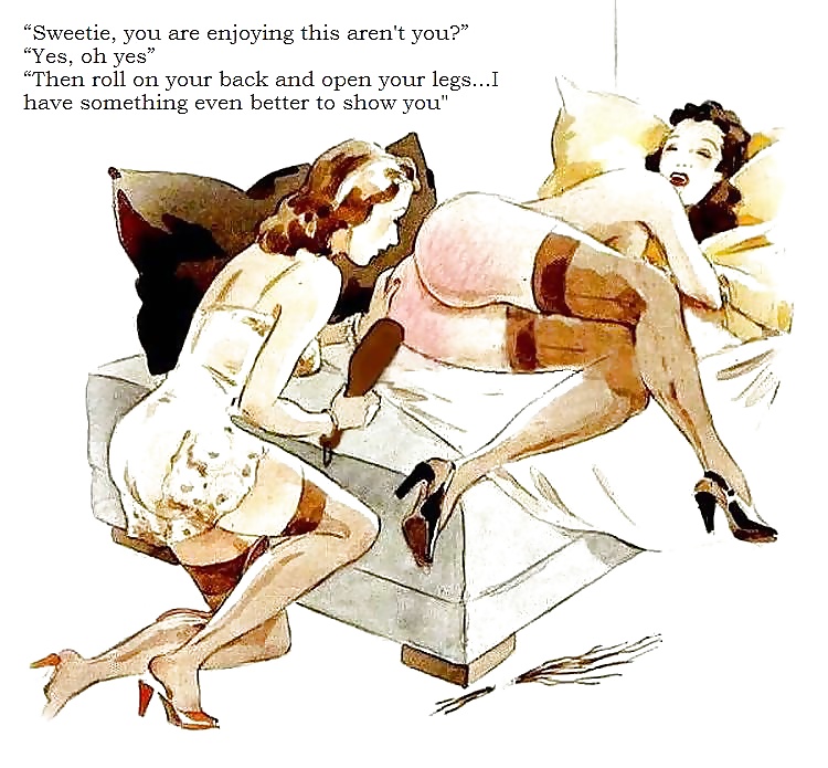Lesbian Cartoon Porn Captions - Cartoon Lesbian Captions | Sex Pictures Pass