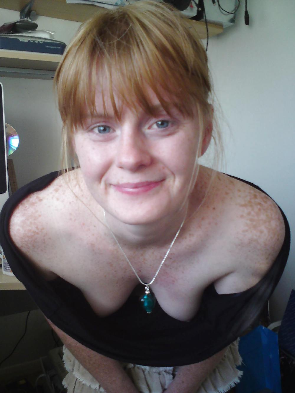 Fun little redhead pict gal