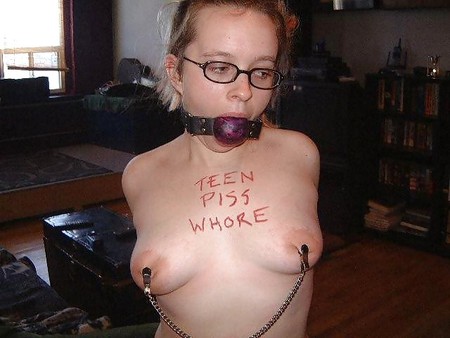Nerdy Slave Slut With Glasses Blowjob
