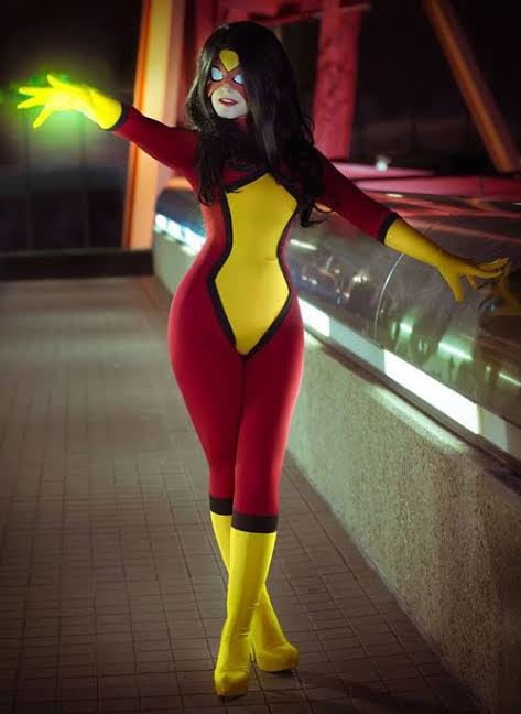 Cosplayer 3. Spider Women Mix - 20 Photos 