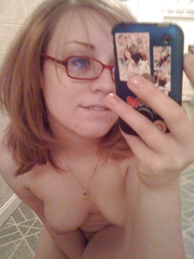 Nerdy teen selfies pict gal