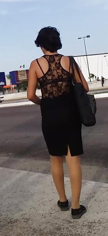 Pantyhose voyeur streets Candid Girls Mexicanas 3 pict gal