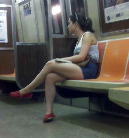 New York Subway Girls 26