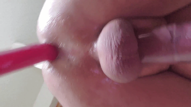 Gifs of my huge gaping ass hole  #4