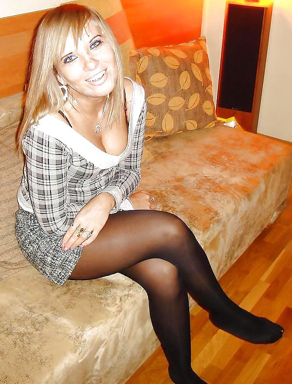 Amateurs in Stockings, Pantyhose & tights pict gal