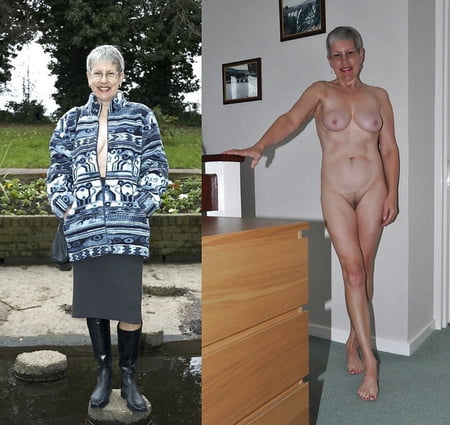 mature dressed and naked         